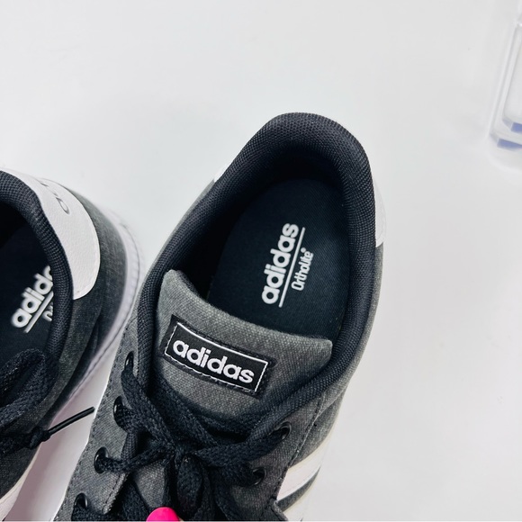 Men’s Adidas Daily 3.0 Black/White Canvas Lace Up Skateboarding Sneaker … - Picture 13 of 15